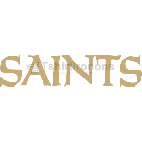 New Orleans Saints T-shirts Iron On Transfers N611